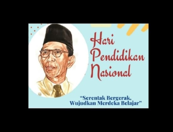 Apel Peringatan Hardiknas 2022.