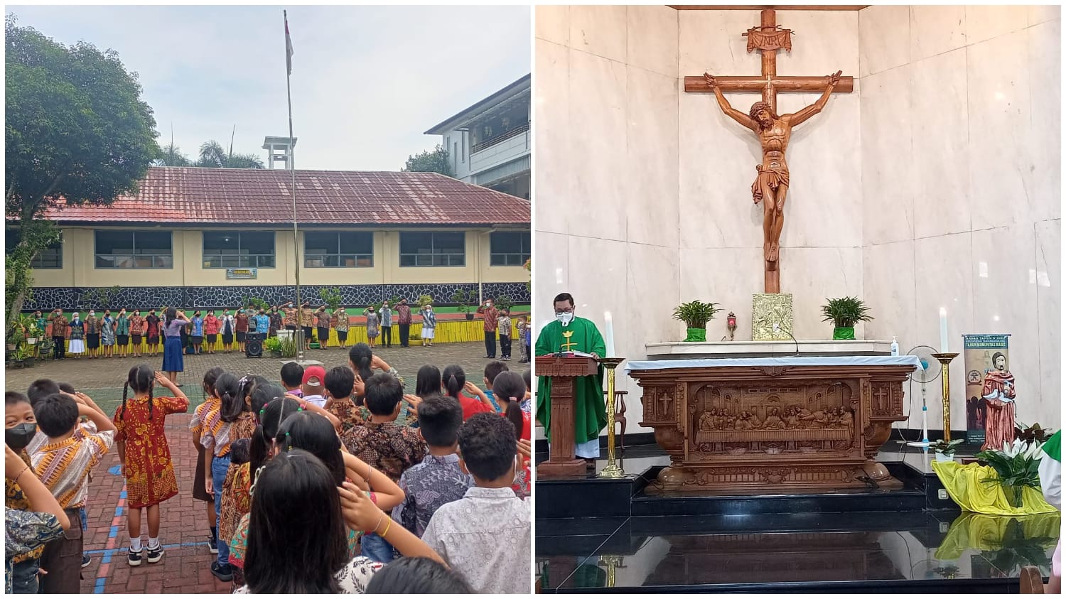 Peringatan Hari Batik Nasional 2 Oktober 2022 dan Perayaan Pesta Pelindung Sekolah Fransiskus 5 Oktober 2022.