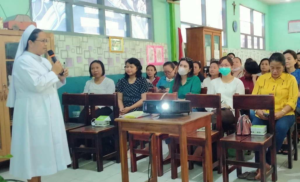 Pertemuan Wali Murid SD Fransiskus Pringsewu