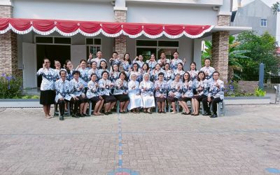 Upacara Bendera Memperingati Hari Ulang Tahun Republik Indonesia Ke-79 SD Fransiskus Pringsewu