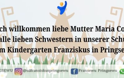 Kunjungan Muder Maria Cordis ke SD Fransiskus Pringsewu