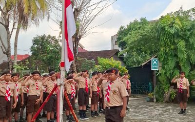 Upacara Pindah Golongan SD Fransiskus Pringsewu 2025