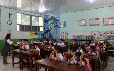 Awali Tahun Ajaran 2026-2027, SD Fransiskus Pringsewu Gelar Apel Pembukaan dan Sambut Murid Baru